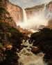 Le cascate del Tequendama vicino a Bogotà Nuova-Grenada - Frederic Edwin Church — vista dell’opera