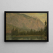 Le Hintersee près de Berchtesgaden, Bavière - Frederic Edwin Church — quadro incorniciato alla parete