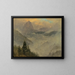 Le Hochkalter près de Berchtesgaden - Frederic Edwin Church — quadro incorniciato alla parete