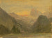 Le Watzmann vicino a Berchtesgaden - Frederic Edwin Church — vista dell’opera