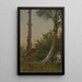 Arbres en Jamaïque Antilles - Frederic Edwin Church — quadro incorniciato alla parete