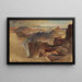 Vista dal pianoro di Powells, Grand Canyon, Colorado - Frederic Edwin Church — quadro incorniciato alla parete