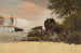 Vista delle cascate canadesi e dell'isola Goat - Frederic Edwin Church — vista dell’opera