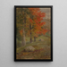 Bois in autunno - Frederic Edwin Church — quadro incorniciato alla parete