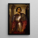 Un Condottiere - Frederic Leighton — quadro incorniciato alla parete