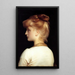 Una ragazza - Frederic Leighton — quadro incorniciato alla parete
