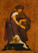 Mnémosyne madre delle Muse - Frederic Leighton — vista dell’opera
