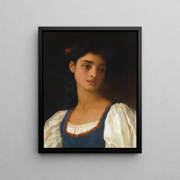 Nicandra - Frederic Leighton — quadro incorniciato alla parete