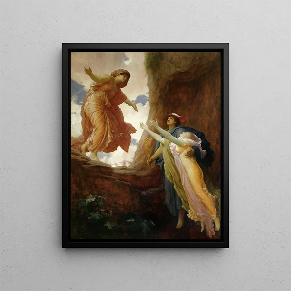 Il Ritorno di Persefone - Frederic Leighton — quadro incorniciato alla parete