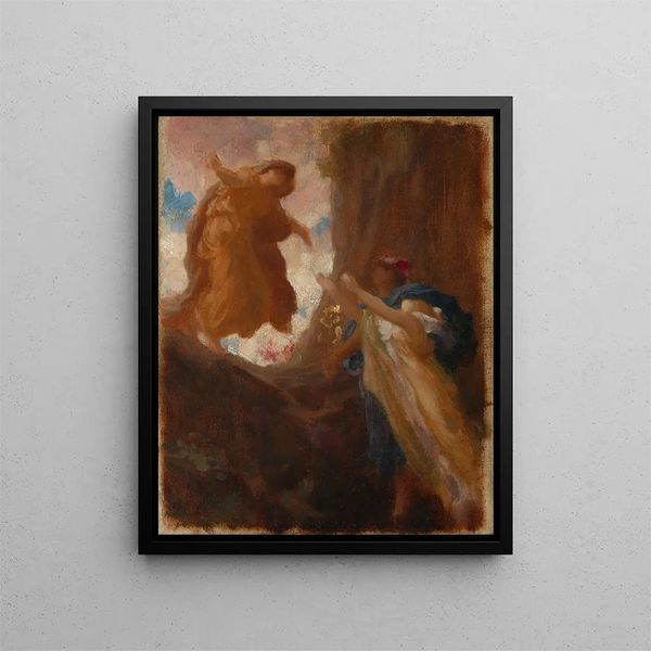Il Ritorno di Persefone - Frederic Leighton — quadro incorniciato alla parete