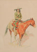 Vieux Ramon - Frederic Remington — vista dell’opera