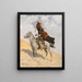 Le Signal de la couverture - Frederic Remington — quadro incorniciato alla parete