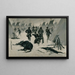 La défaite de Crazy Horse - Frederic Remington — quadro incorniciato alla parete