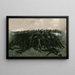 Le Carré d'infanterie - Frederic Remington — quadro incorniciato alla parete