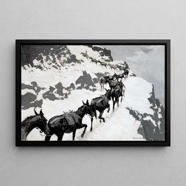 Frederic Remington - The Mule Pack.webp