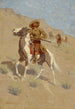 L'éclaireur - Frederic Remington — vista dell’opera