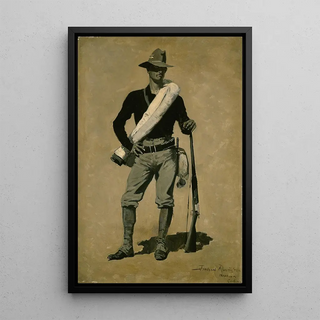 Frederic Remington - U S Soldier SpanishAmerican War.webp
