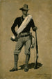 Soldat americano, guerra hispano-americana - Frederic Remington — vista dell’opera