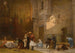 Preghiera nella moschea del Cairo - Frederick Arthur Bridgman — vista dell’opera