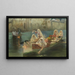 Ritorno dalla festa, Algeri - Frederick Arthur Bridgman — quadro incorniciato alla parete