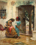 La Leçon de couture - Frederick Arthur Bridgman — vista dell’opera