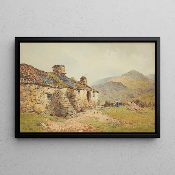 Frederick Boisserr - Stone cottage.webp