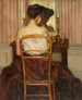 Davanti allo Specchio - Frederick Carl Frieseke — vista dell’opera