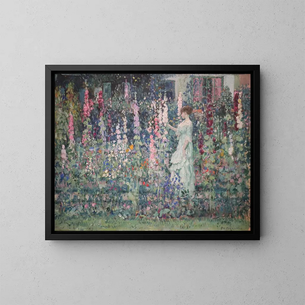 Althéas - Frederick Carl Frieseke — quadro incorniciato alla parete