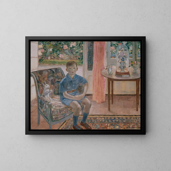 Gioventù - Frederick Carl Frieseke — quadro incorniciato alla parete