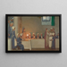 Orfanelle che entra nella sala da pranzo di un ospedale - Frederick Cayley Robinson — quadro incorniciato alla parete