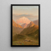 Montagnes de l'Ouest - Frederick De Bourg Richards — quadro incorniciato alla parete