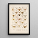 Arachnida Araneidea Pl 09 - Frederick DuCane Godman — quadro incorniciato alla parete