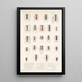 Insecta Coleoptera Pl 210 - Frederick DuCane Godman — quadro incorniciato alla parete