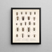 Insetti Coleotteri Pl 214 - Frederick Du Cane Godman — quadro incorniciato alla parete