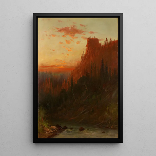 Frederick Ferdinand Schafer - Old Roscoe on the Truckee River.webp