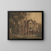 antico Farnham Hall, Suffolk - Frederick George Reynolds — quadro incorniciato alla parete