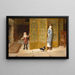 Puritain e cavaliere - Frederick Goodall — quadro incorniciato alla parete