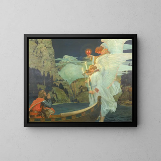 Frederick Judd Waugh - The Knight of the Holy Grail.webp