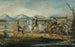 Washington che passa in rassegna l'esercito dell'Ovest a Fort Cumberland, Maryland - Frederick Kemmelmeyer — vista dell’opera