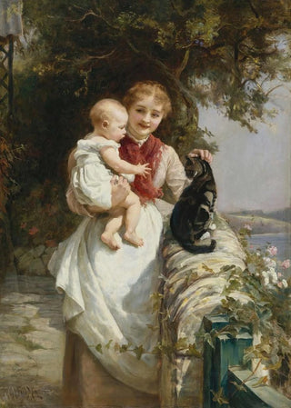 Frederick Morgan - Motherly love.webp