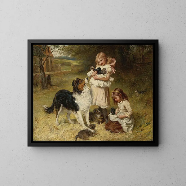 Famiglie rivali - Frederick Morgan — quadro incorniciato alla parete