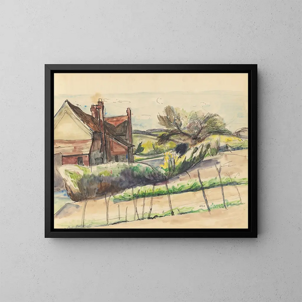 Carnet de croquis di Fred J. Porter 13 - Frederick Porter — quadro incorniciato alla parete