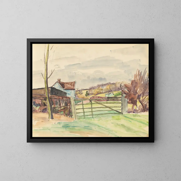 Carnet de croquis di Fred J. Porter 15 - Frederick Porter — quadro incorniciato alla parete
