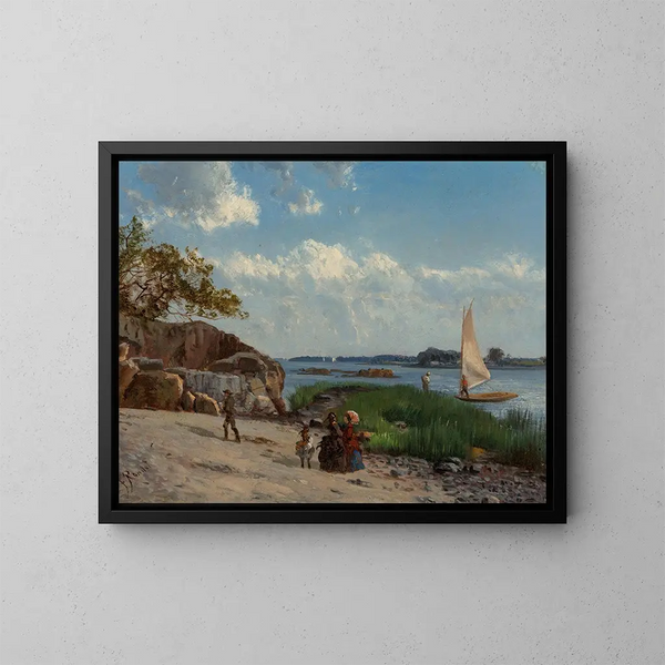 Île de pin, New York - Frederick Rondel — quadro incorniciato alla parete