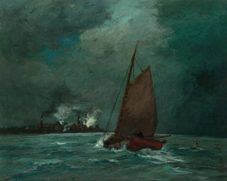 Baia dei Principi, Staten Island - Frederick W Kost — vista dell’opera
