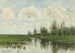 stagno con alberi e prato - Fredericus Jacobus van Rossum du Chattel — vista dell’opera