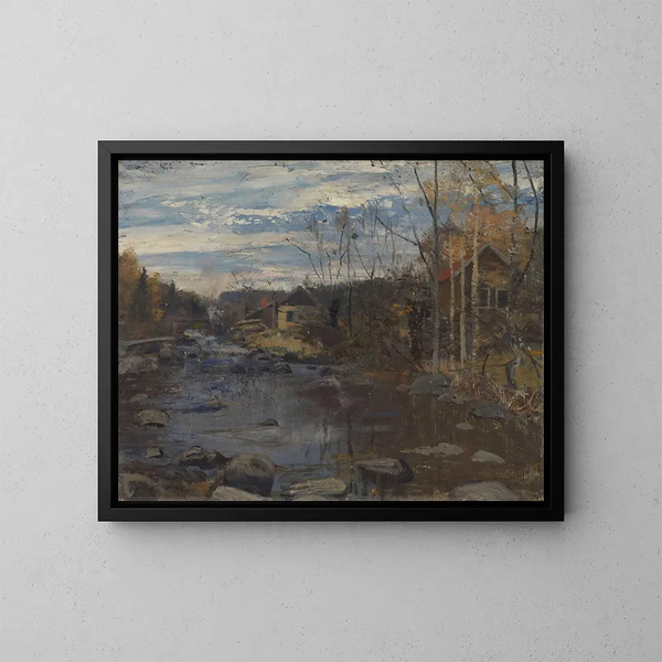 De Sandvikselven - Frederik Collett — quadro incorniciato alla parete