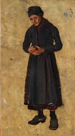 Frederik Collett - Woman with Hymnbook.webp