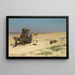 Una passeggiata sulla spiaggia - Frederik Hendrik Kaemmerer — quadro incorniciato alla parete