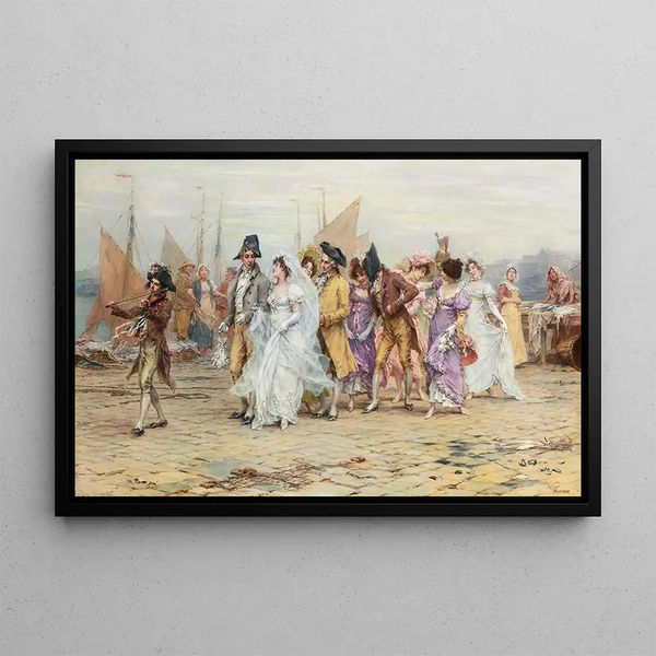 Frederik Hendrik Kaemmerer - The Wedding Procession.webp